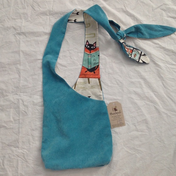 Hand Crafted Handbags - Cross Body Handmade Bag Mid Century Modern Theme